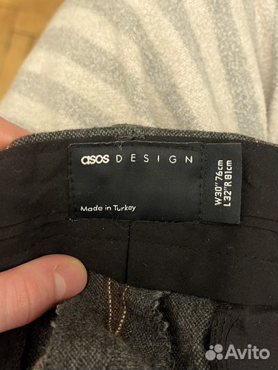 Брюки шерстяные