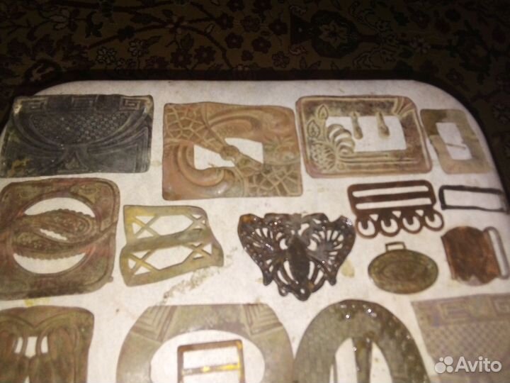 Старинные пряжки 18-19 век. Одним лотом