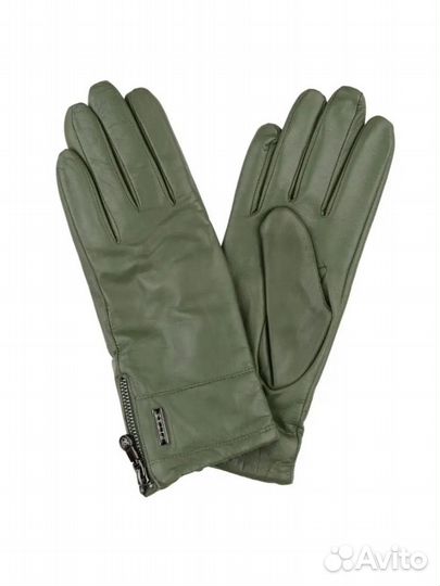 Перчатки женские кожаные новые
