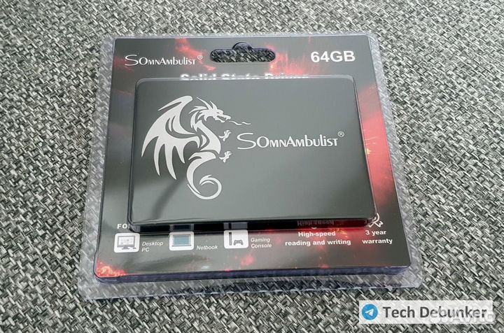 Somnambulist H650 64 GB SATA