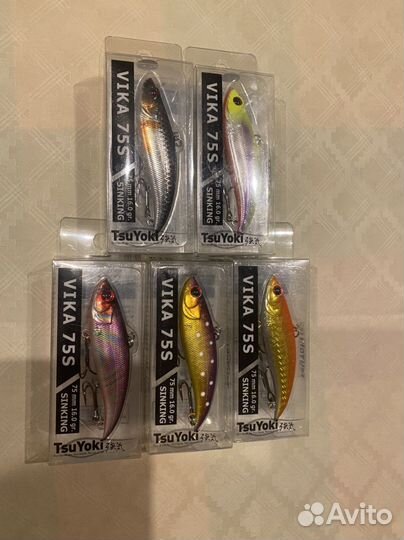 Воблер tsuyoki vika 75s