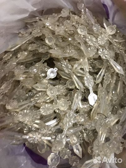 Подвески для люстры СССР