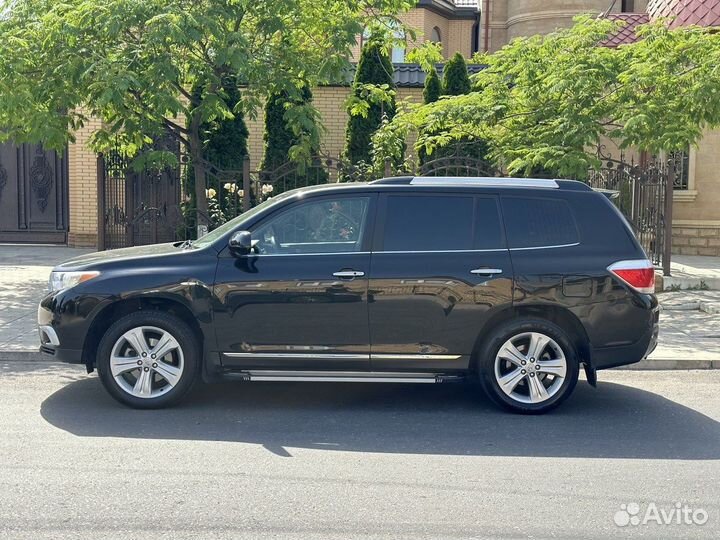 Toyota Highlander 3.5 AT, 2013, 240 000 км