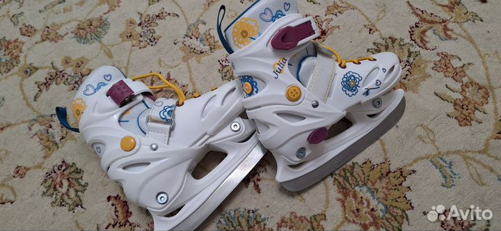 Коньки детские раздвижные 27 30
