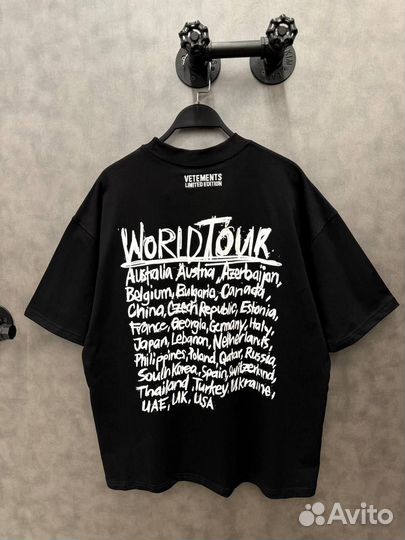 Vetements футболка vultures оверсайз