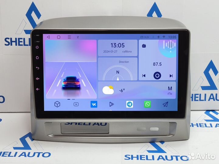 Магнитола A1 Geely MK 1 2006-2013 Android 11 32GB