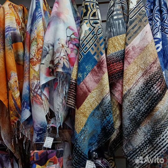 Шарфы платки палантины