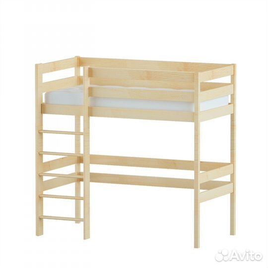 Кровать чердак из массива