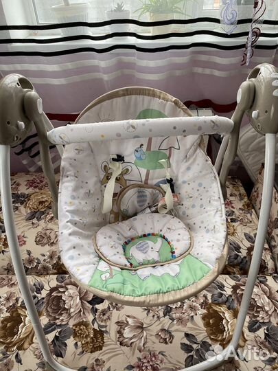 Детские электронные качели