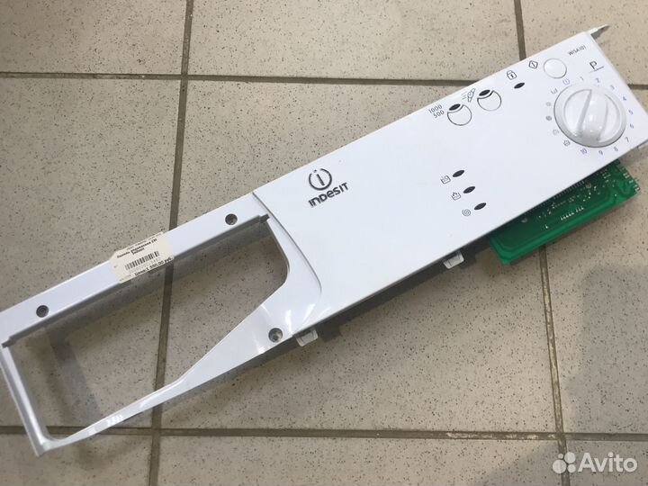 Панель управления стиральной машины Indesit с плат