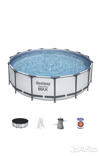 Каркасный бассейн Bestway 457х122