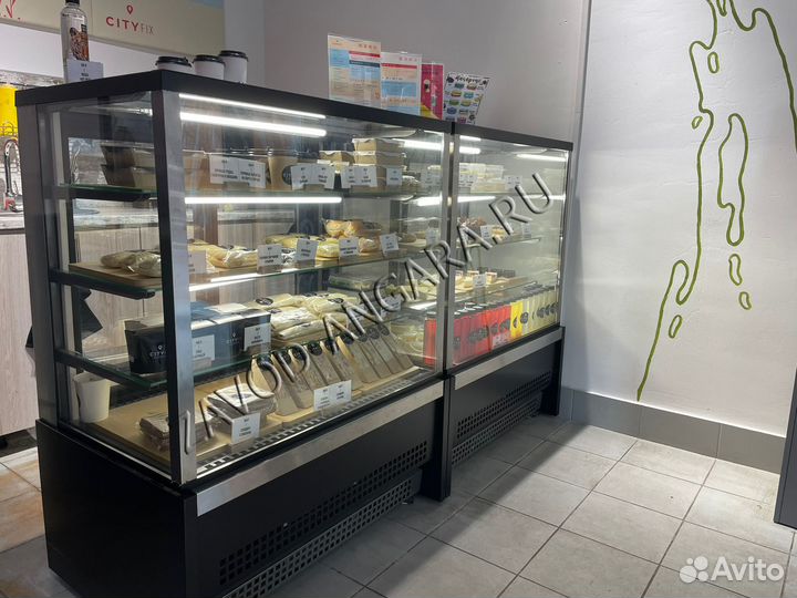 Витрина кондитерская Ангара QWS 1.0 v (0+7)