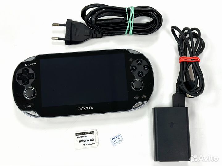Sony Playstation Vita Fat (16гб+64гб) Б/У
