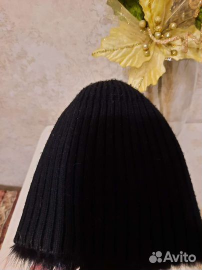 Шапка норковая женская