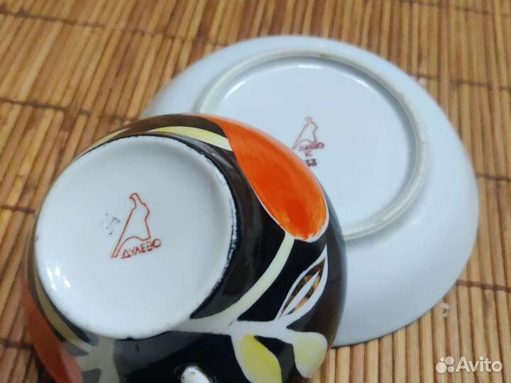 Части сервизов Слива Вербилки и Тюльпаны Дулево