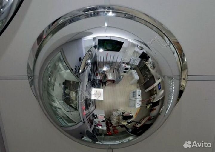 Зеркало купольное обзорное сферическое выпуклое