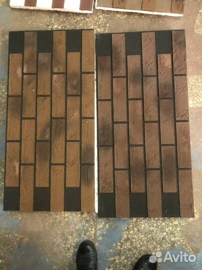 Фасадные термопанели кирпич