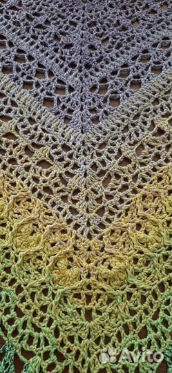 Платок, бактус, шаль крючком