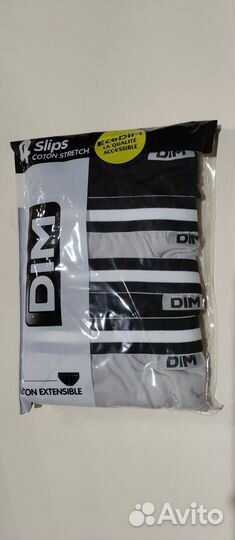 Трусы мужские слипы DIM XL, L, M, S