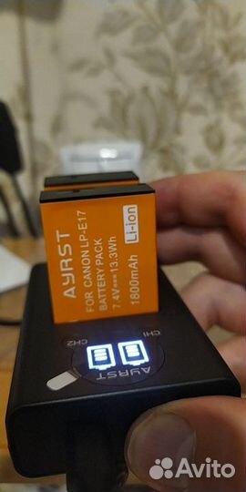 Ayrst LP-E17 1800 мАч