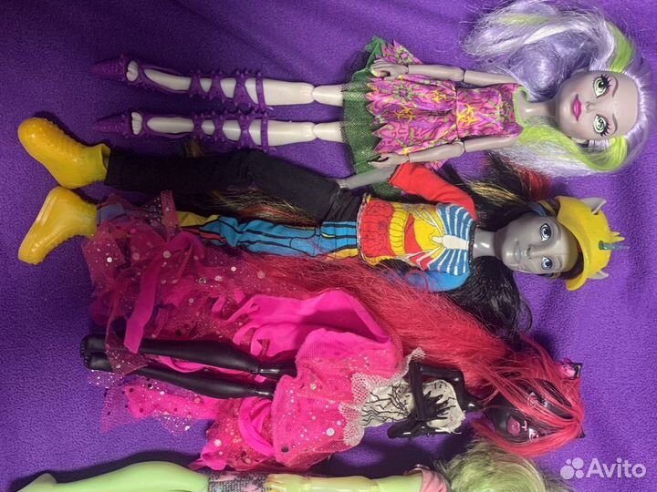 Куклы monster hight,everafter hight,barbie и не то