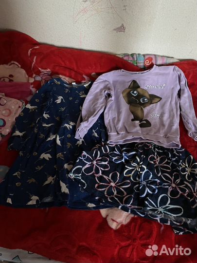 Вещи на девочку 110 116 122