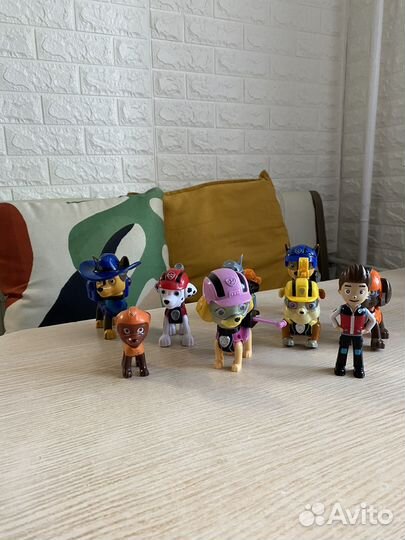 Игрушки щенячий патруль