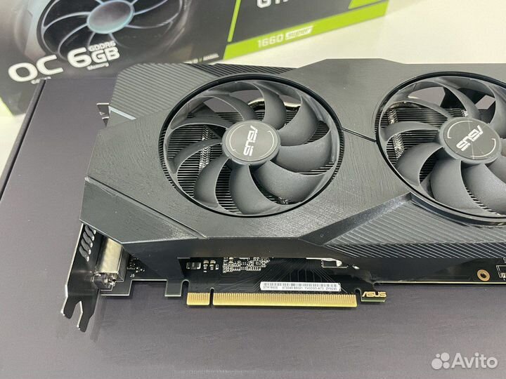 Видеокарта gtx 1660 super Asus EVO на Гарантии