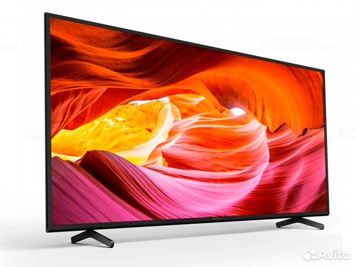 Телевизор сони KD-65X75K новый 65 дюймов