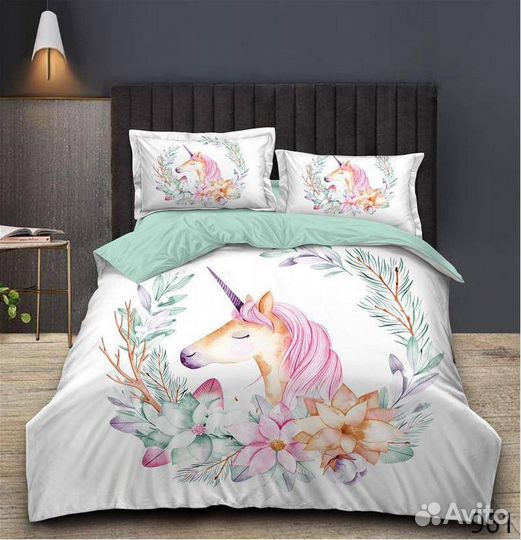 Детское постельное белье размер 1.5новое