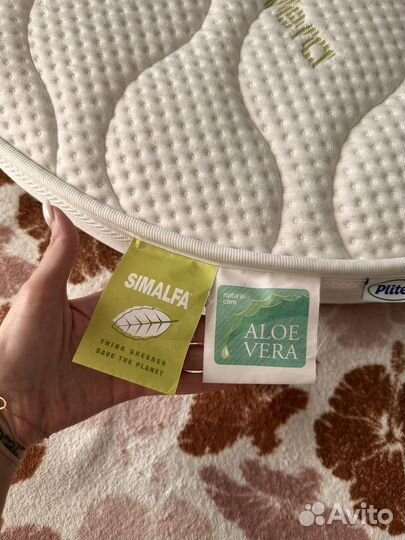 Матрас в круглую кроватку