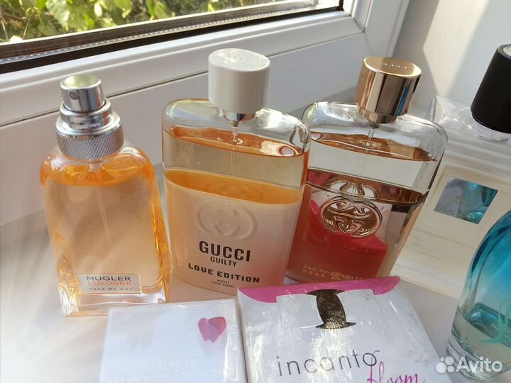 Mugler,Ferragamo,Gucci,Lalique, Escada личное