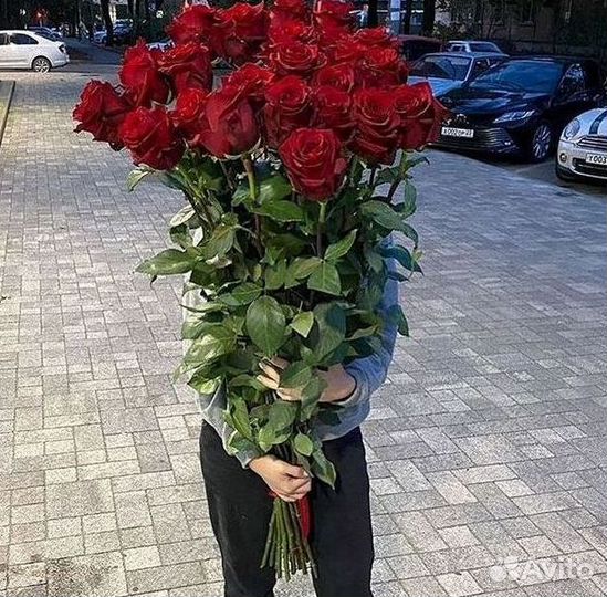 Высокие розы Гигантские розы с доставкой