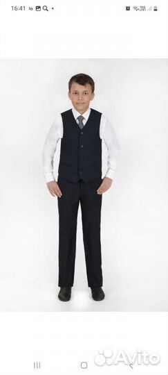 Жилетка и брюки для мальчика 152