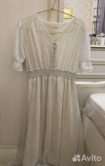 Шифоновое платье