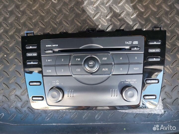 Штатное головное устройство mazda 6 gh