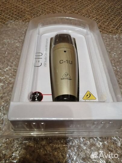 Микрофон студийный Behringer С 1-U