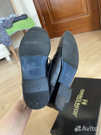 Туфли мужские 41 размер италия federico baccio