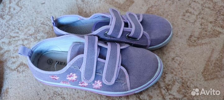 Кеды для девочки 35 размер