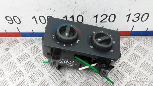 Блок управления печки и климат-контроля citroen ju