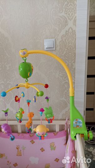 Мобиль на кроватку с проектором