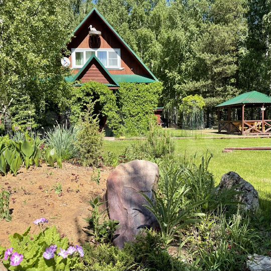 Дом 100 м² на участке 75 сот.