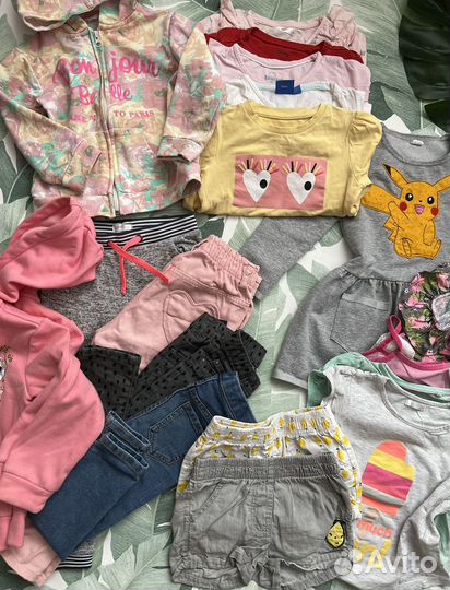 Вещи пакетом на девочку 104