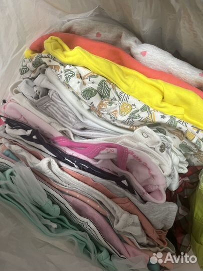 Вещи пакетом на девочку 74-86