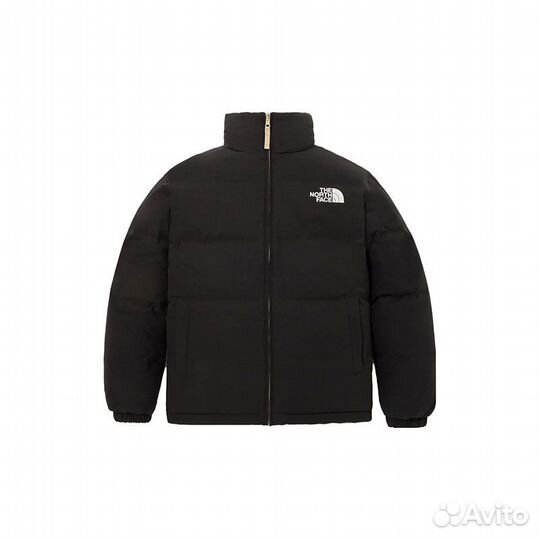THE north face Down Jackets Unisex Black+Shopping Bag (M)(35)