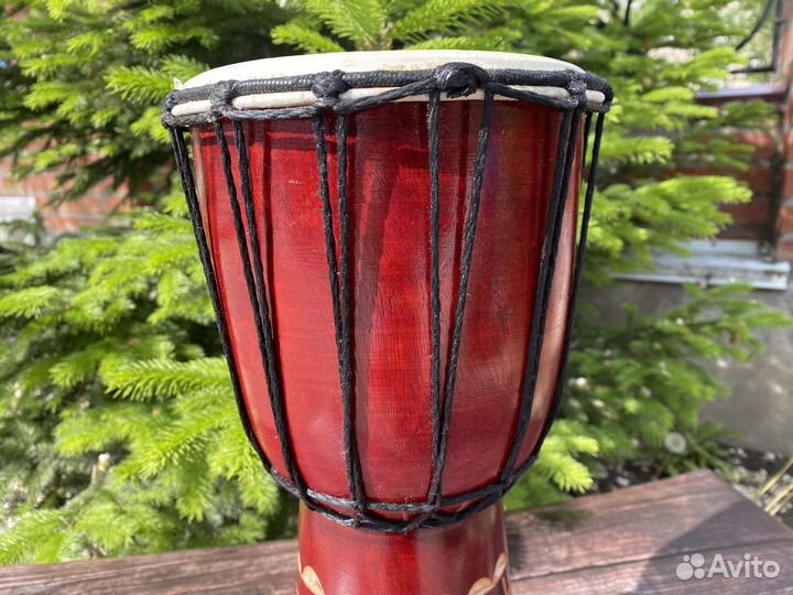 Барабан Джембе 40 см черепаха