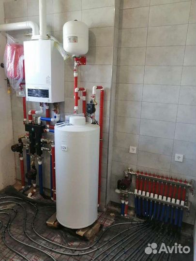 Отопление, теплый пол,Котельные Частный мастер