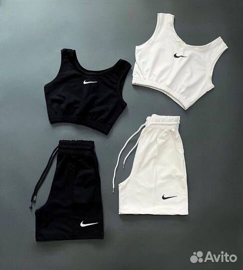 Топ + шорты Nike