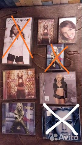 Видео/аудио кассеты и сд диски Бритни Спирс