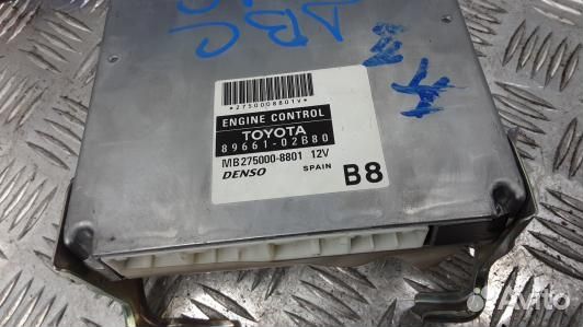 Блок управления двигателем toyota corolla E12 (1KK